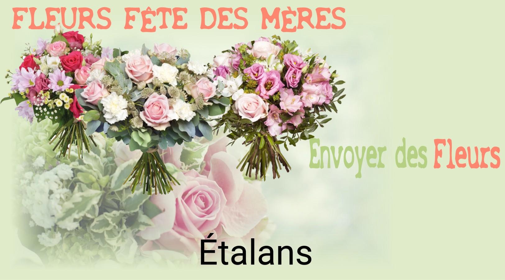 Bouquet de Fête des Mères livré à Étalans